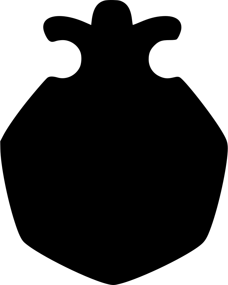 Pomegranate Silhouette Outline