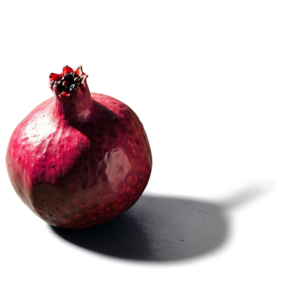 Pomegranate With Shadow Png 05242024