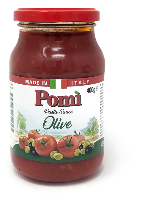 Pomi Italian Olive Pasta Sauce Jar