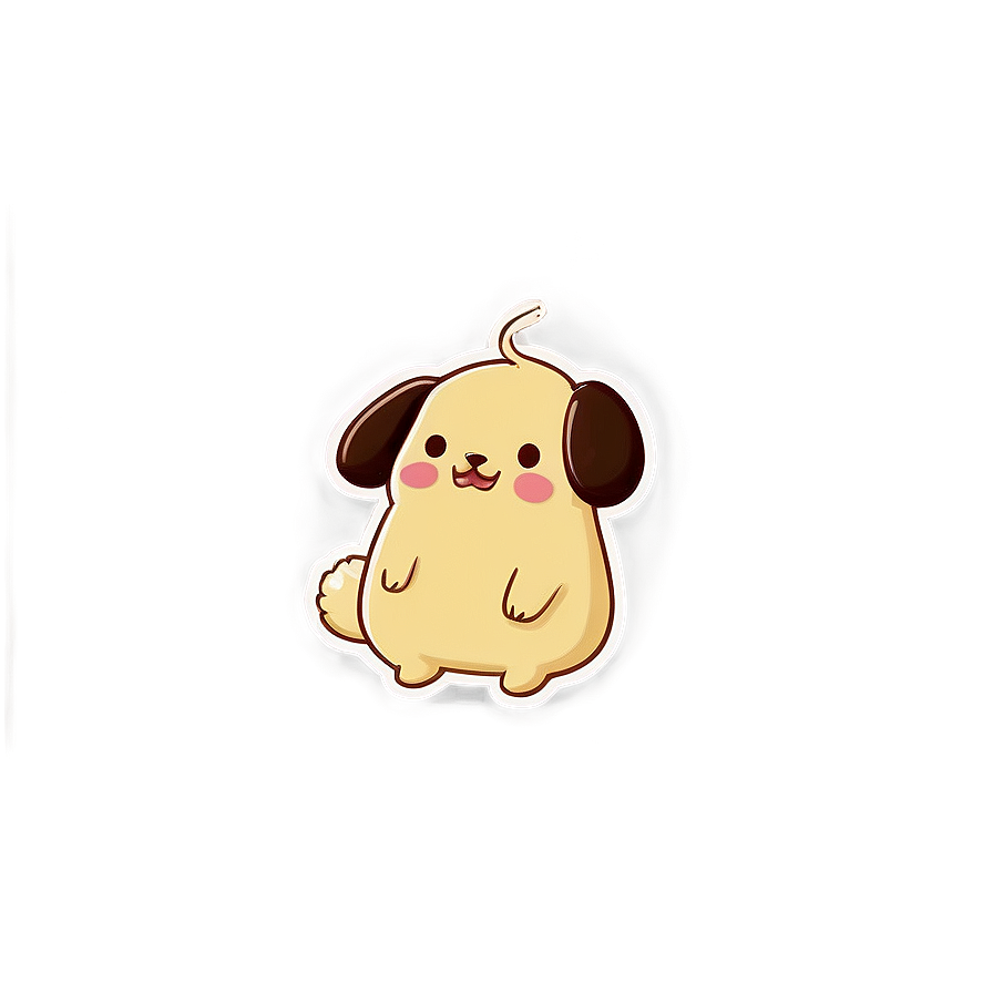 Pompompurin Dog PNG kgi PNG with transparent background