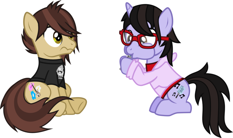 Pony Duo Expressive Stance