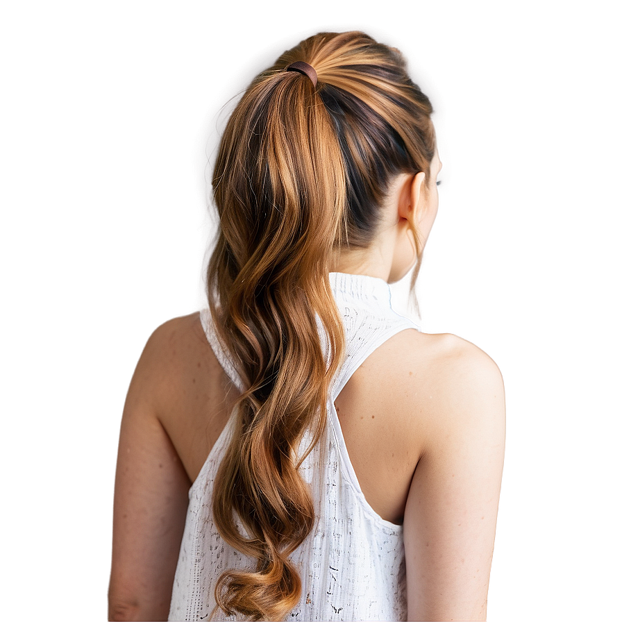 Ponytail Hairstyle Png 06262024