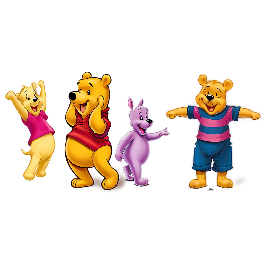 Pooh and Friends PNG 41 PNG image with a transparent background, free high-resolution download