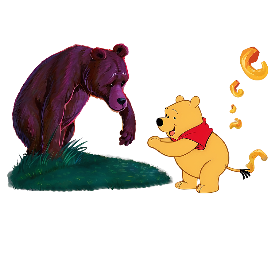 Pooh Bear And Lumpy Png Ecg17