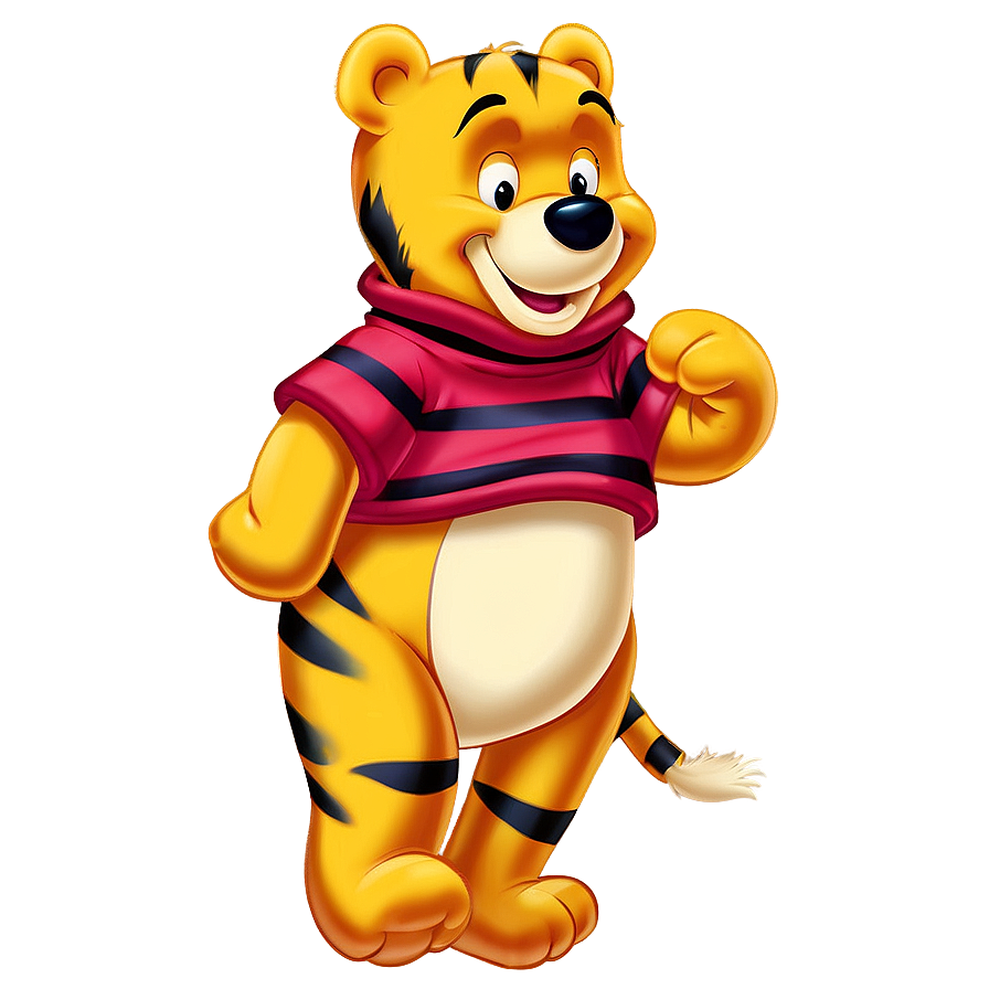 Pooh Bear and Tigger PNG svw PNG image with a transparent background, free high-resolution download