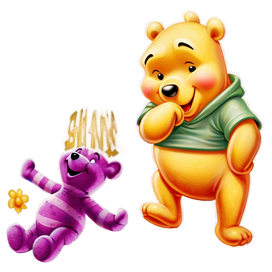 Pooh Cartoon Character PNG yns PNG image with a transparent background, free high-resolution download