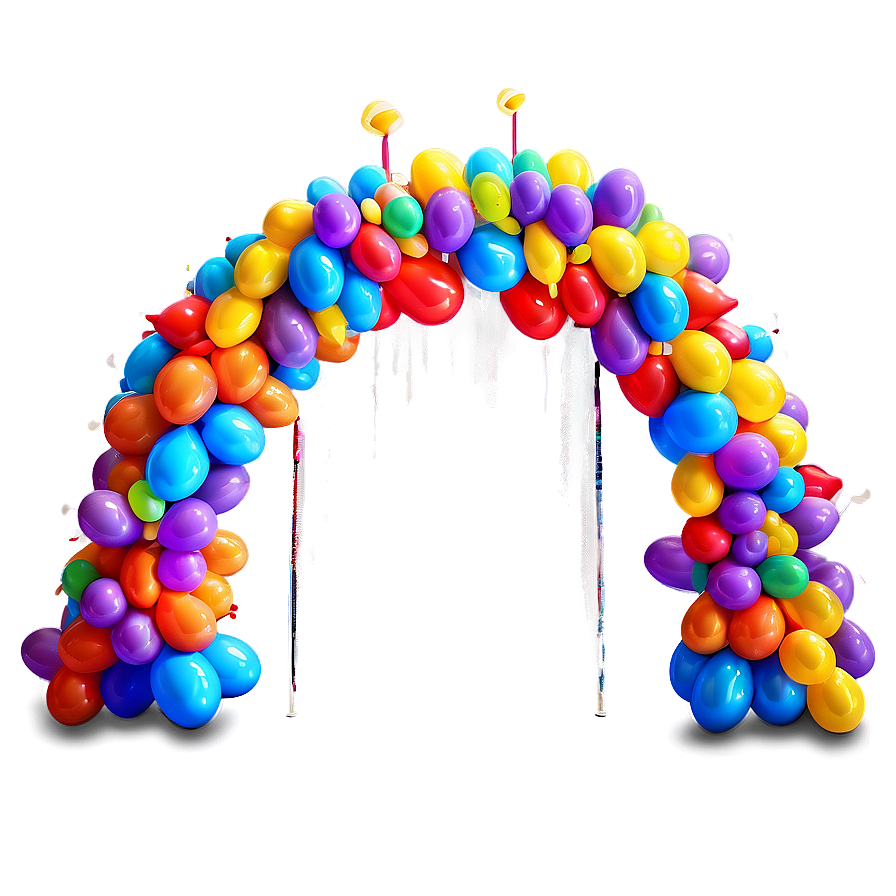 Pool Party Balloon Arch Png Kpf46