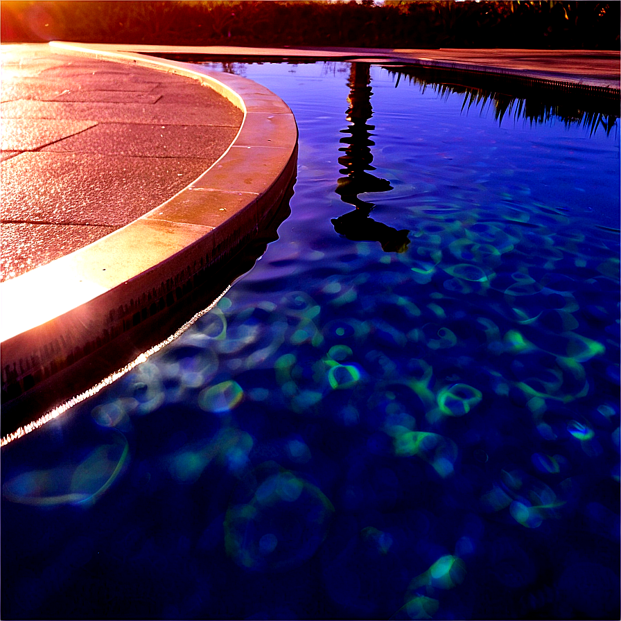 Pool Water With Sun Reflection Png Ogf57