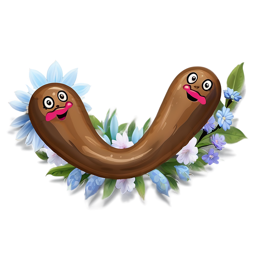 Poop With Flowers Png Lxy31