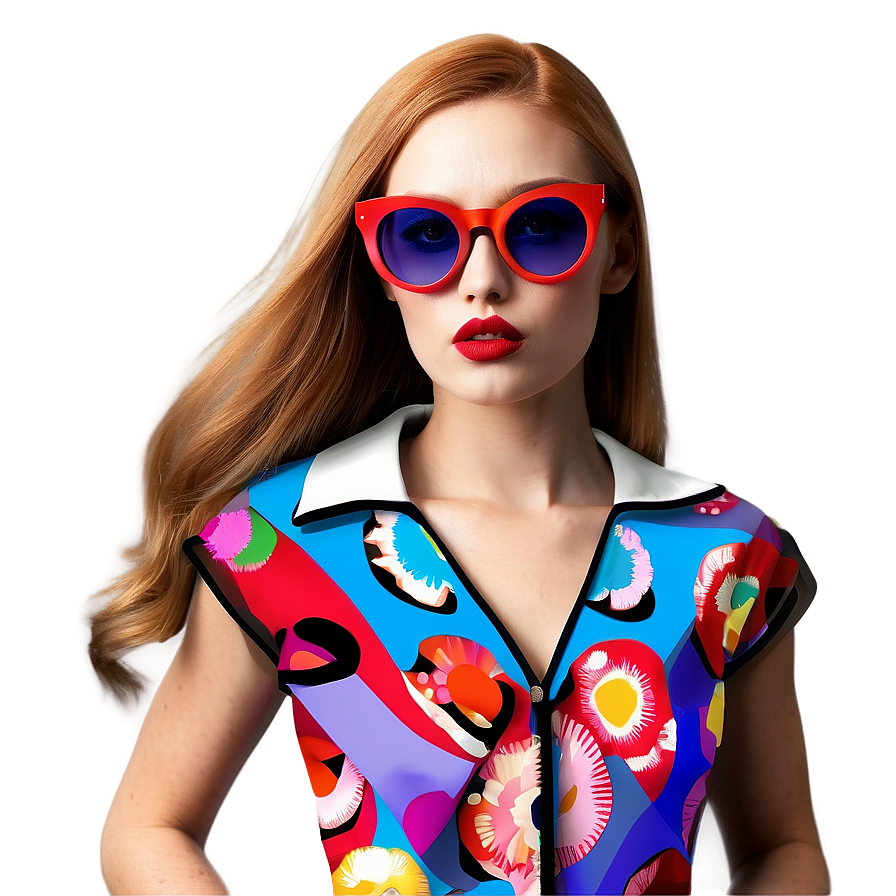 Pop Art Inspired Fashion PNG 06242024 PNG with transparent background