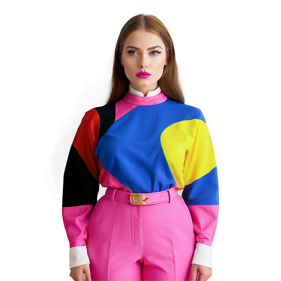 Pop Art Inspired Fashion Png Een