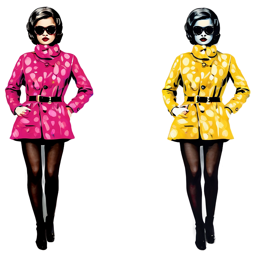 Pop Art Inspired Fashion Png Xmv