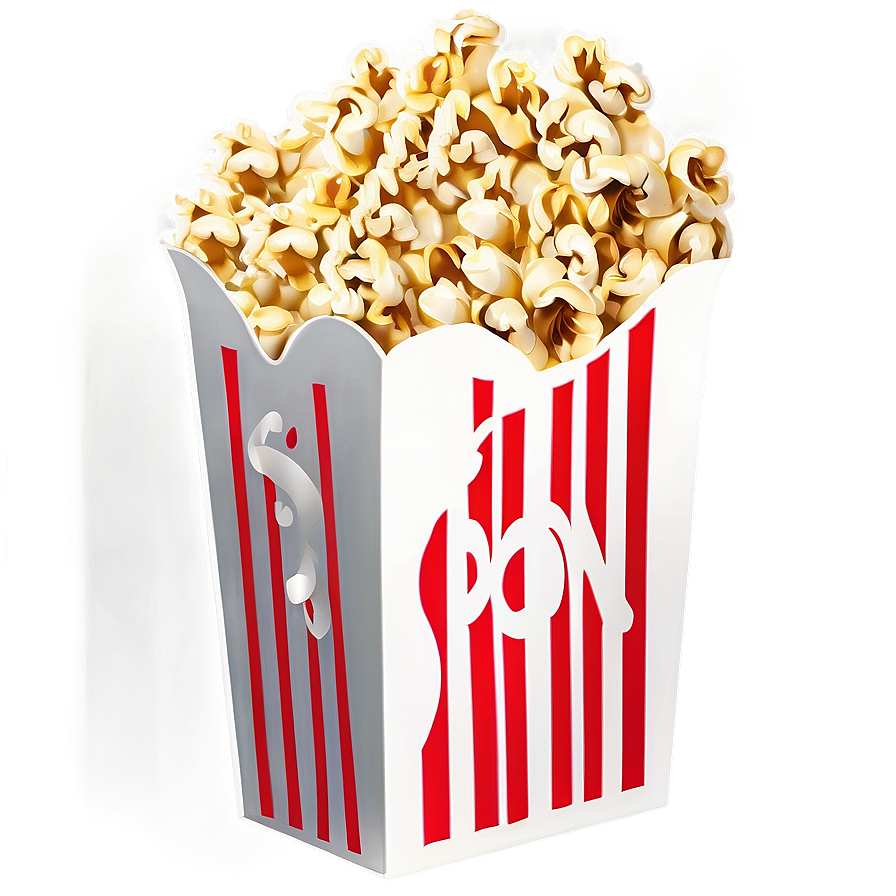 Popcorn Bag PNG 38 PNG with transparent background