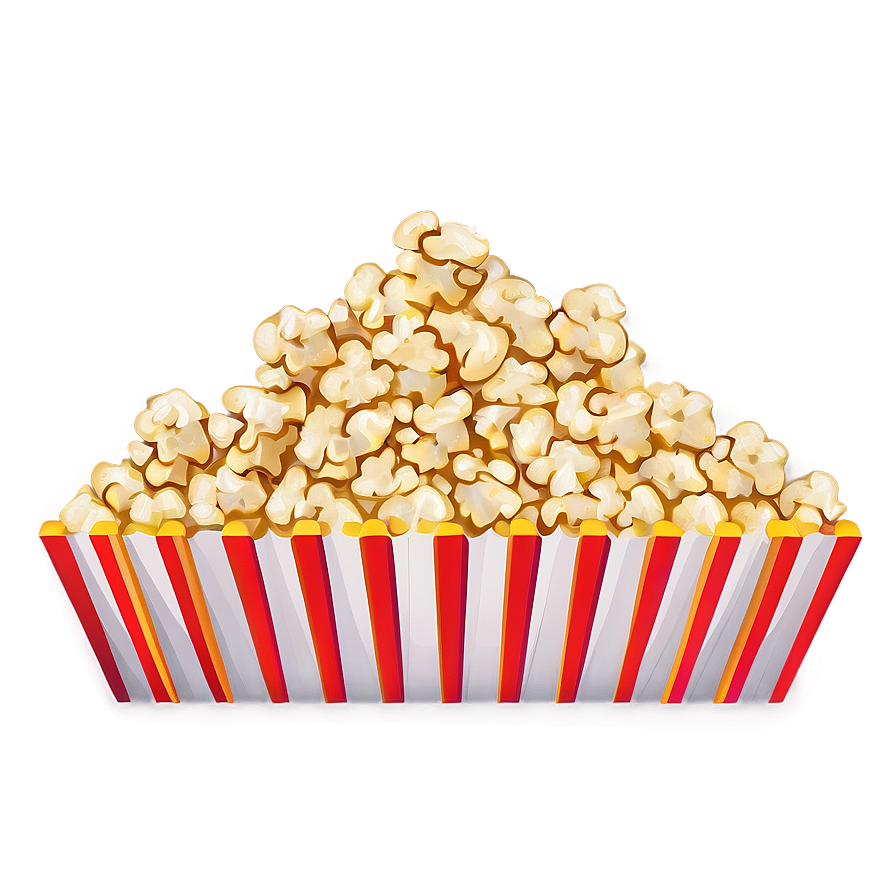 Popcorn Outline Png 05042024