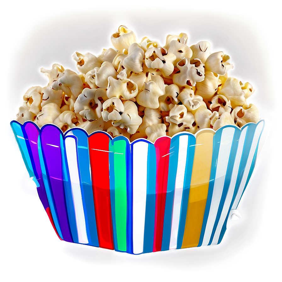 Popcorn Texture PNG 24 PNG with transparent background