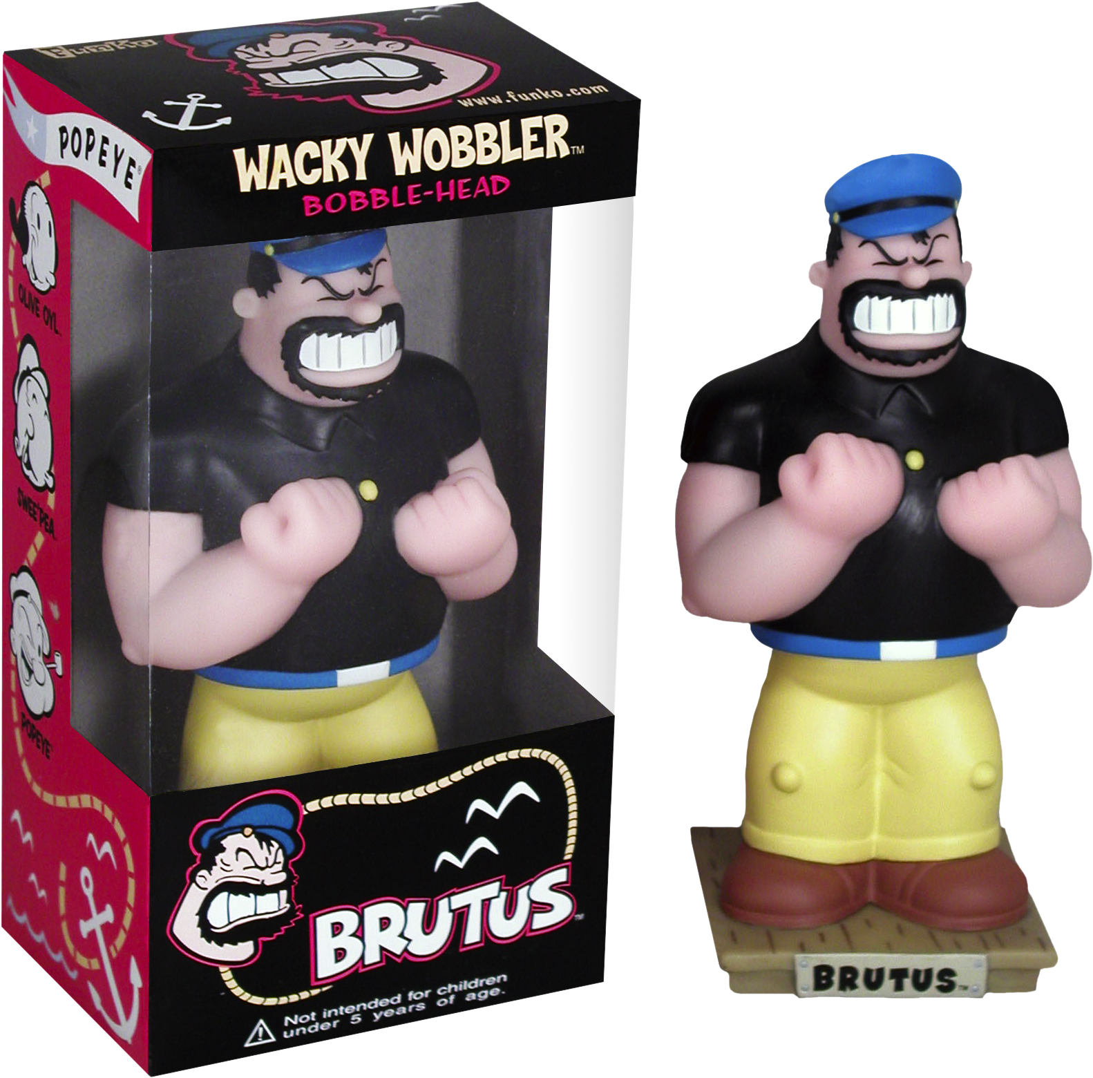 Popeye Brutus Bobblehead Figure