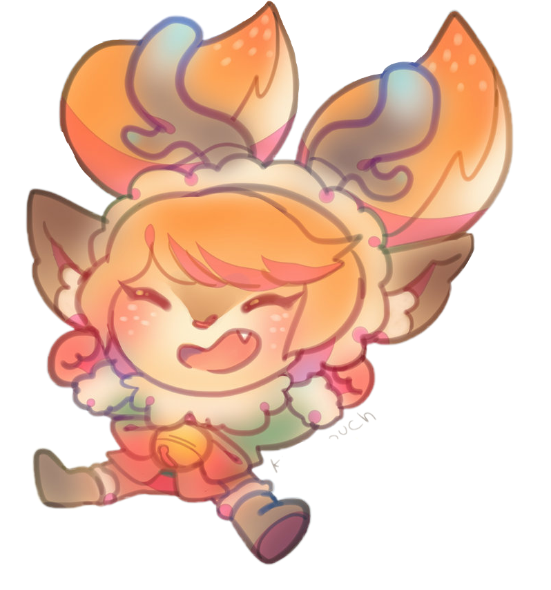 #poppy #lol #league Of Legends #xmas #navidad #reno - League Of Legends Chibi Poppy, HD Png Download PNG with transparent background