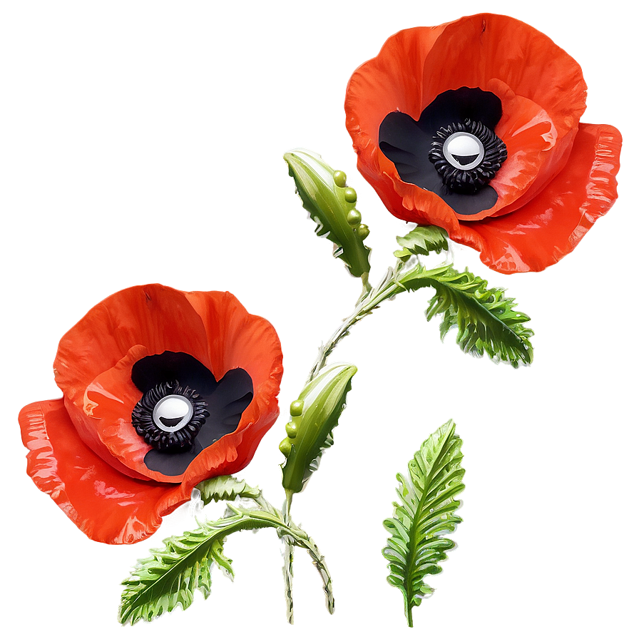 Poppy Memorial Remembrance Png Aqg73