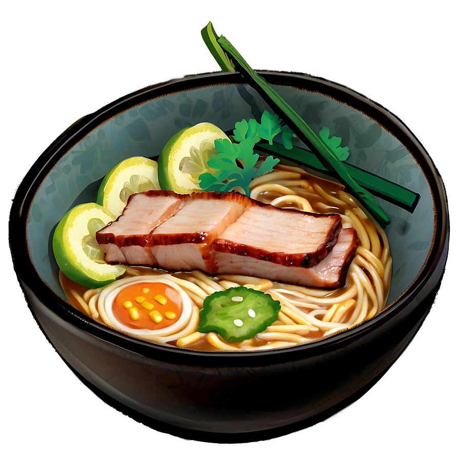 Pork Belly Ramen Png 05242024