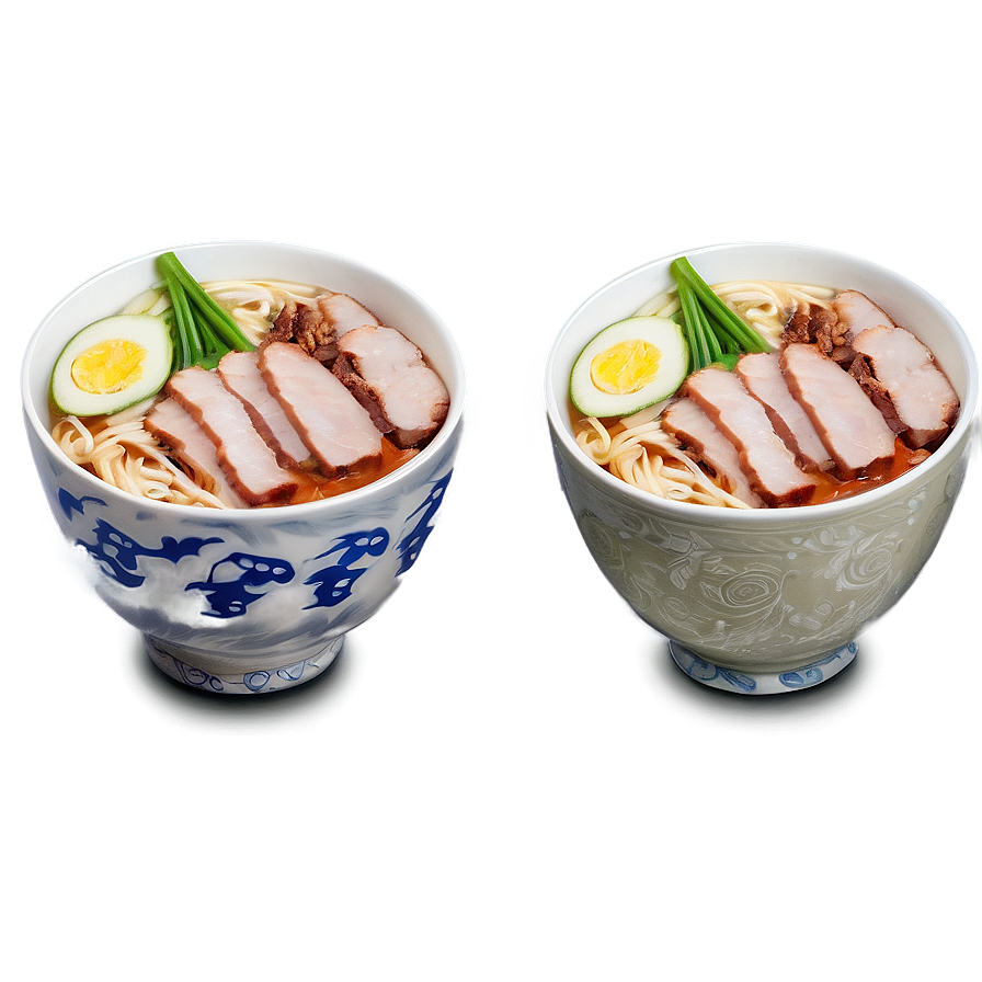 Pork Ramen Bowl Png Hgf98