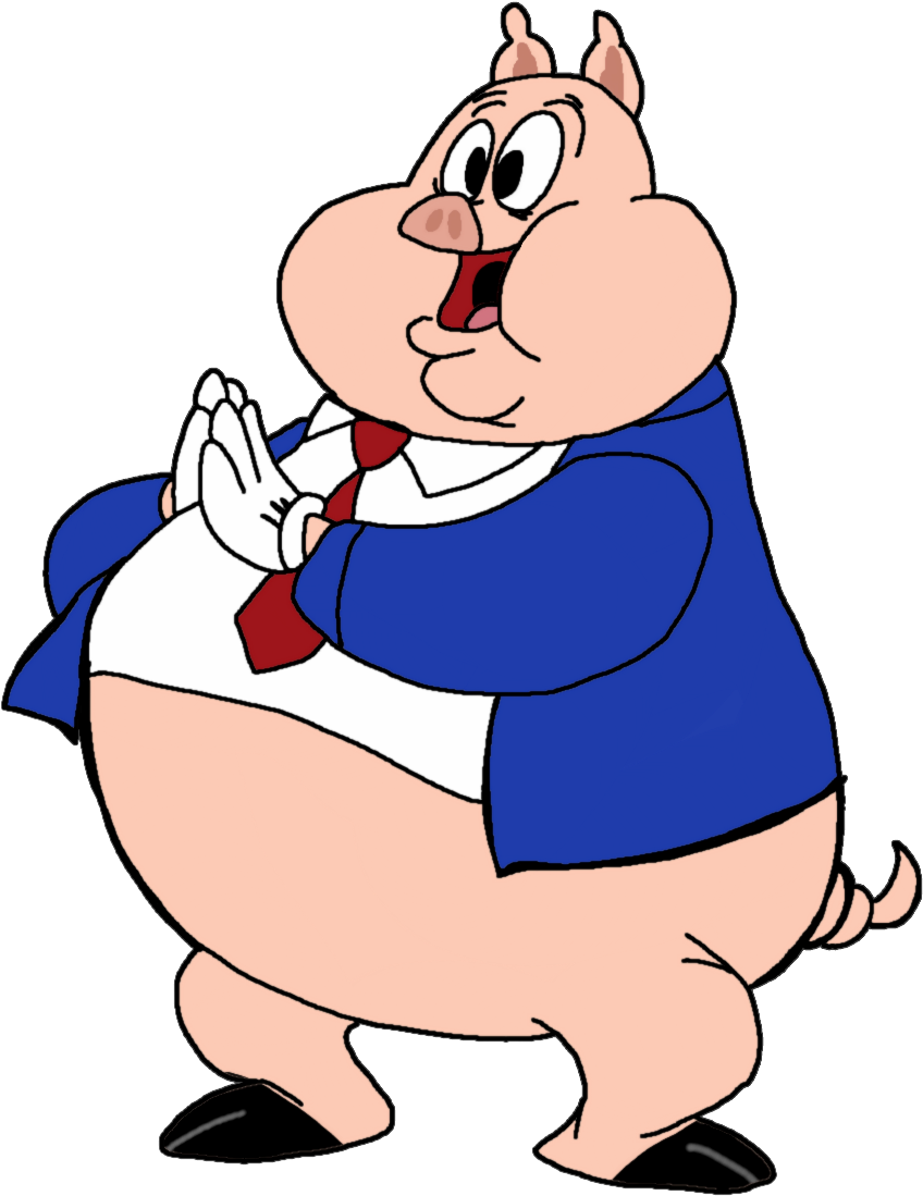 Porky Pig Looney Tunes Character