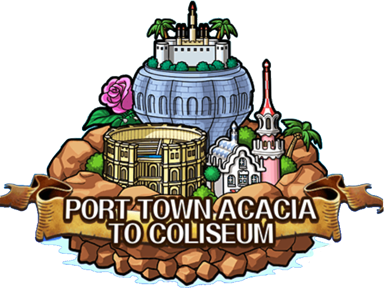 Port Town Acacia To Coliseum - One Piece Treasure Cruise Port Town Acacia, HD Png Download PNG with transparent background