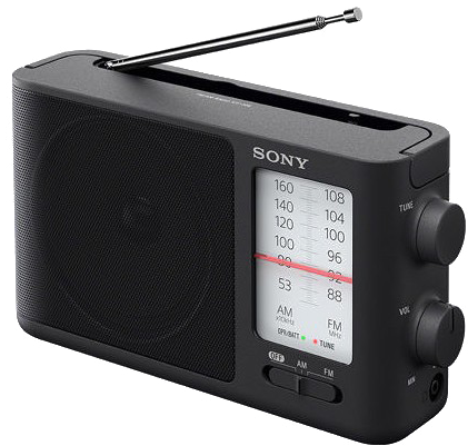 Old Radio Png Picture - Sony Icf-506 Analog Tuning Portable Fm/am Radio PNG with transparent background