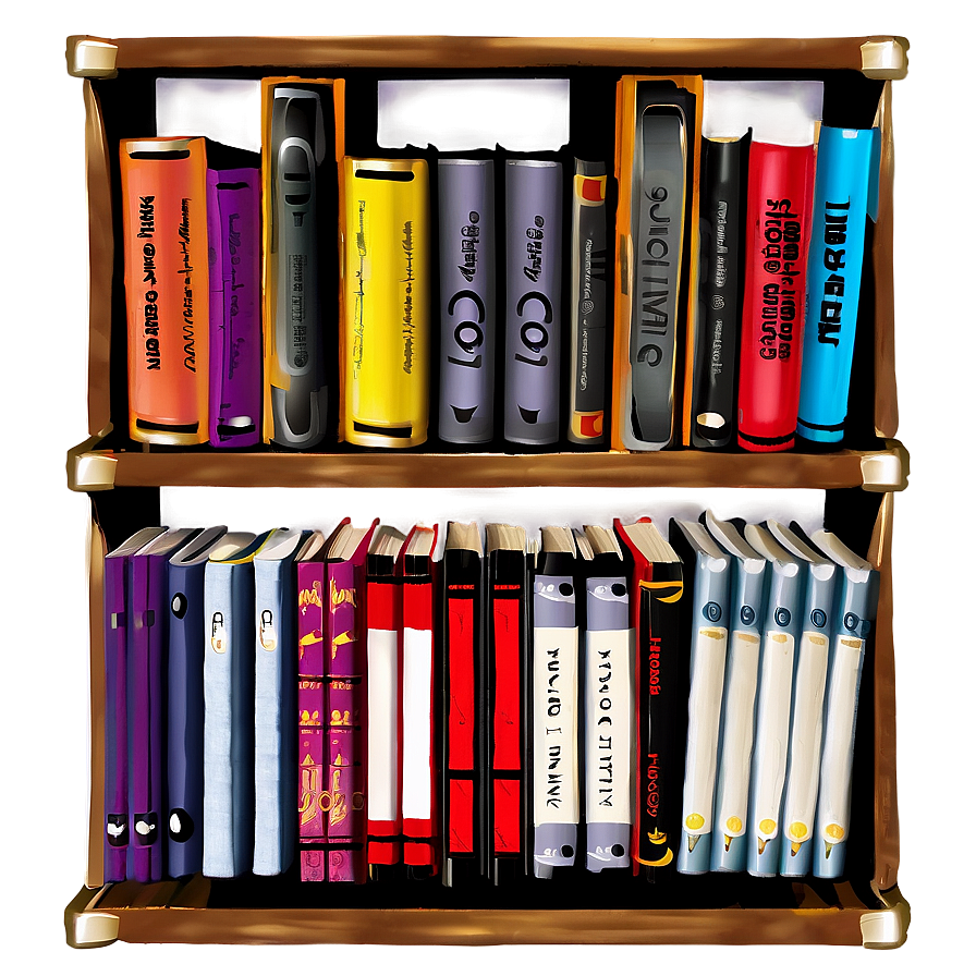 Portable Bookshelf Png 05242024