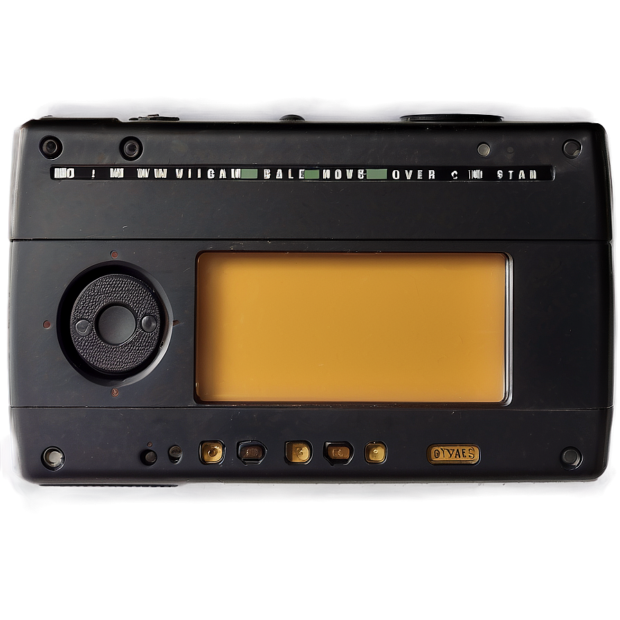 Portable Cassette Player Walkman Png 06132024