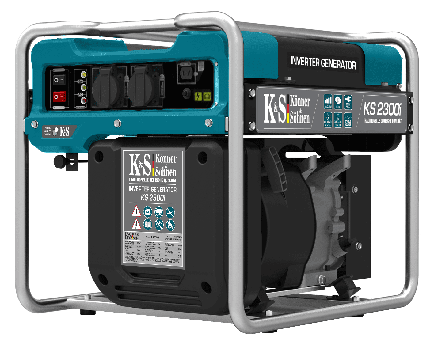 Portable Inverter Generator K S2300i PNG with transparent background