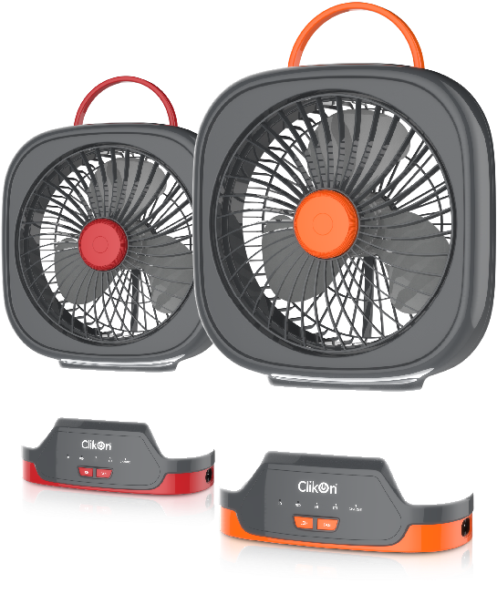 Clikon Rechargeable Table Fan Ck 2216, HD Png Download PNG with transparent background