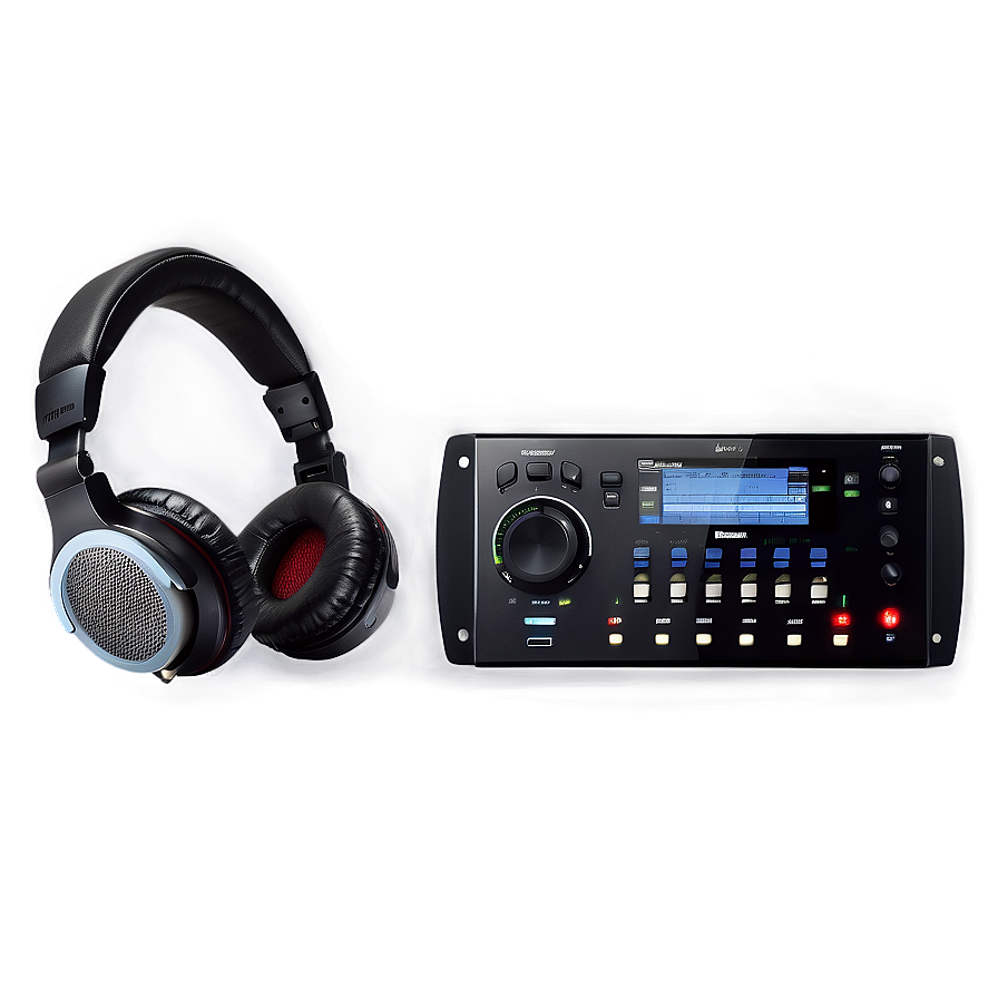 Portable Recording Studio Equipment PNG mwn PNG with transparent background
