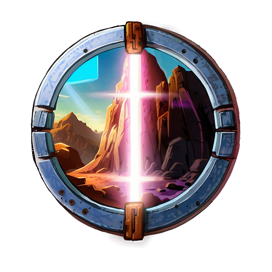 Portal Illustration PNG rtu PNG with transparent background