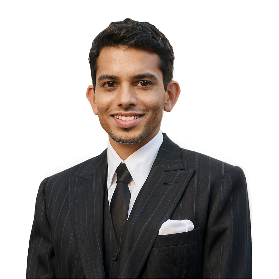 Portrait Of Man In Suit Png Fdd