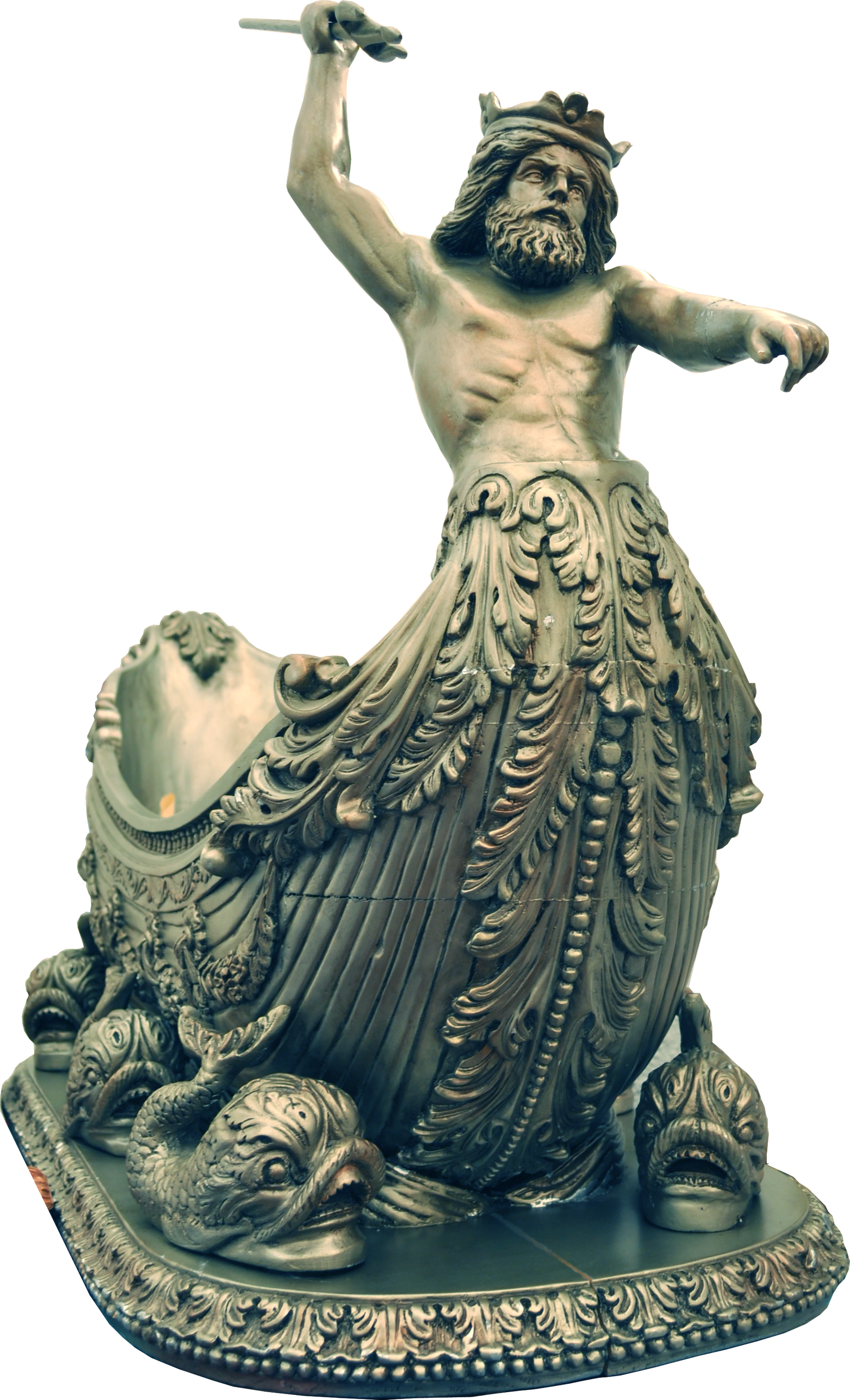 Clip Art Neptune Mythology - Sculpture, HD Png Download PNG with transparent background