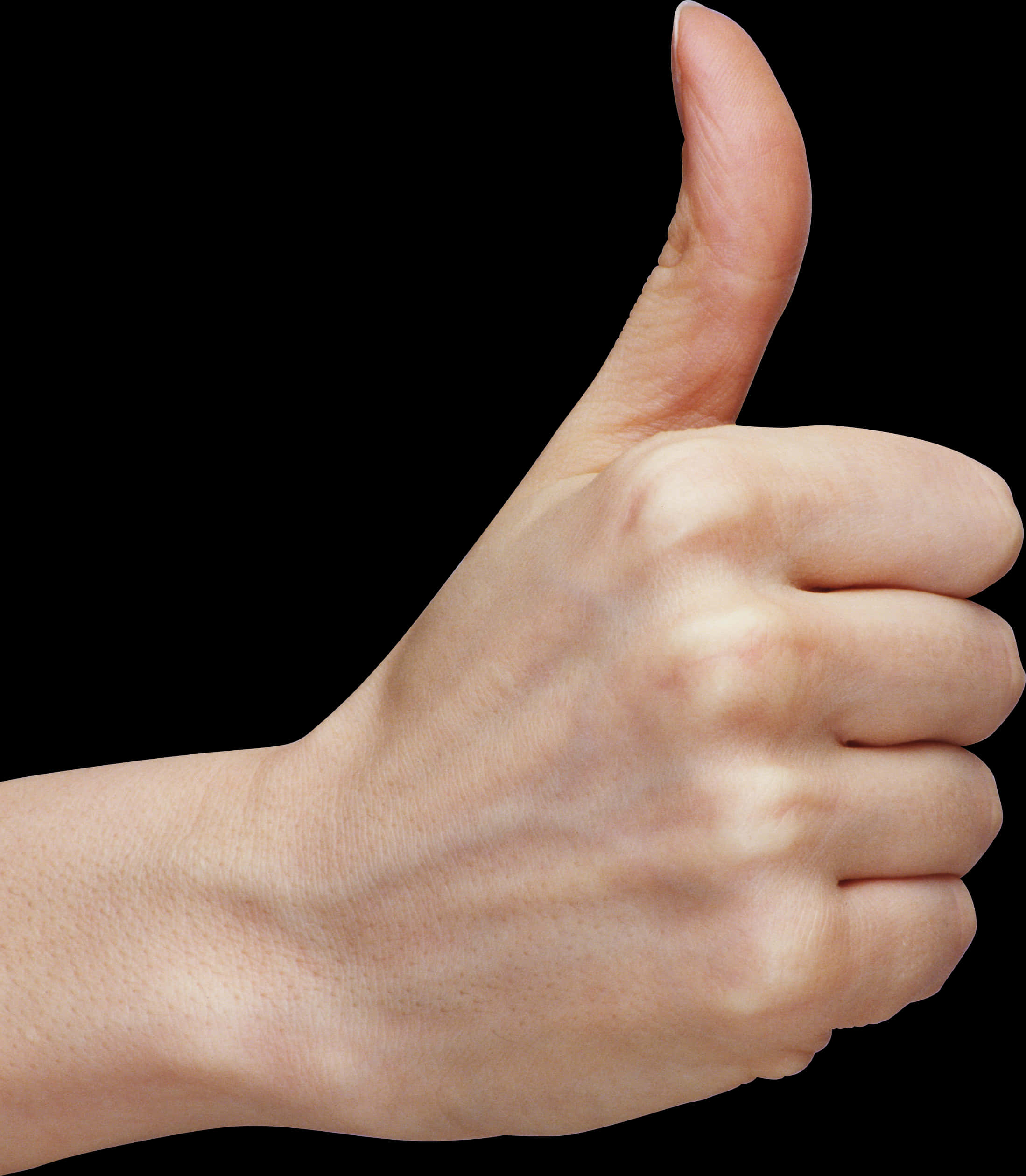 Positive Gesture Thumbs Up.jpg PNG with transparent background