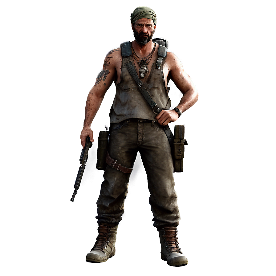 Post-apocalyptic Survivor Character Png 41