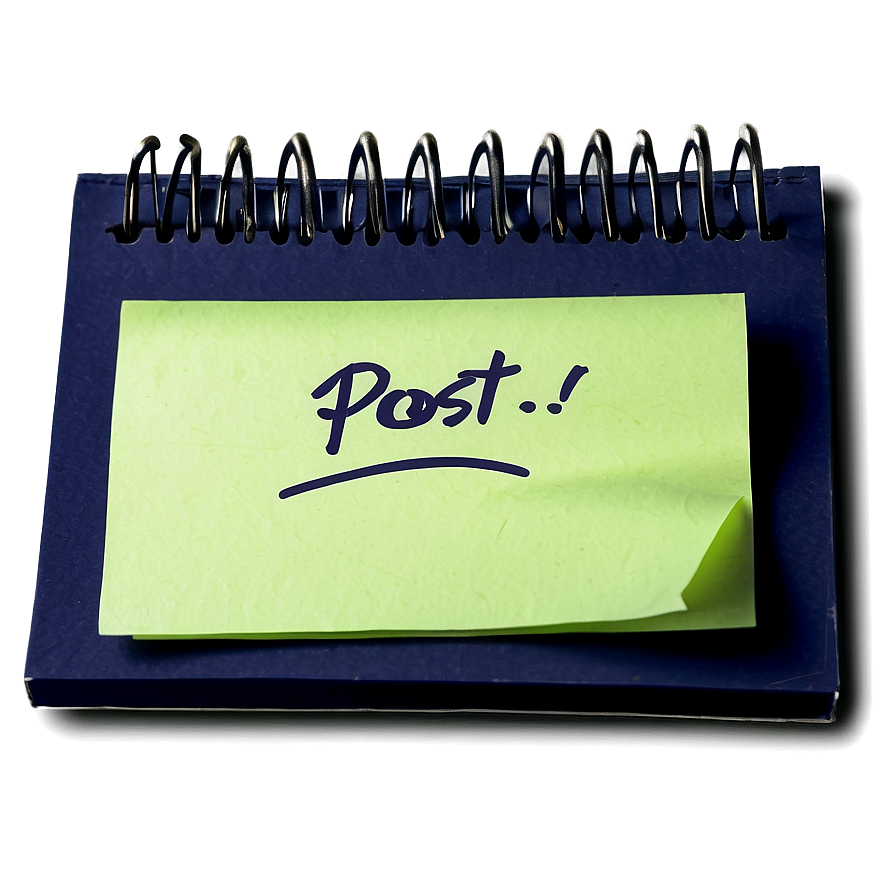 Post It Note Message Png 05252024