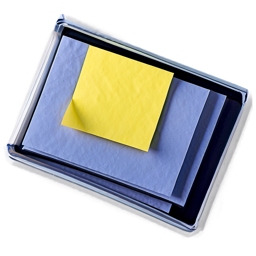 Post It Note On Desktop Png Fiq74