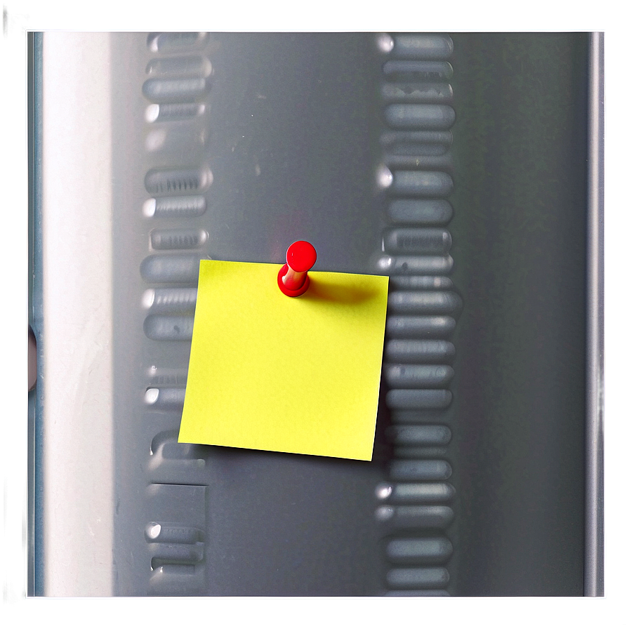 Post It Note On Fridge Png Pxb10