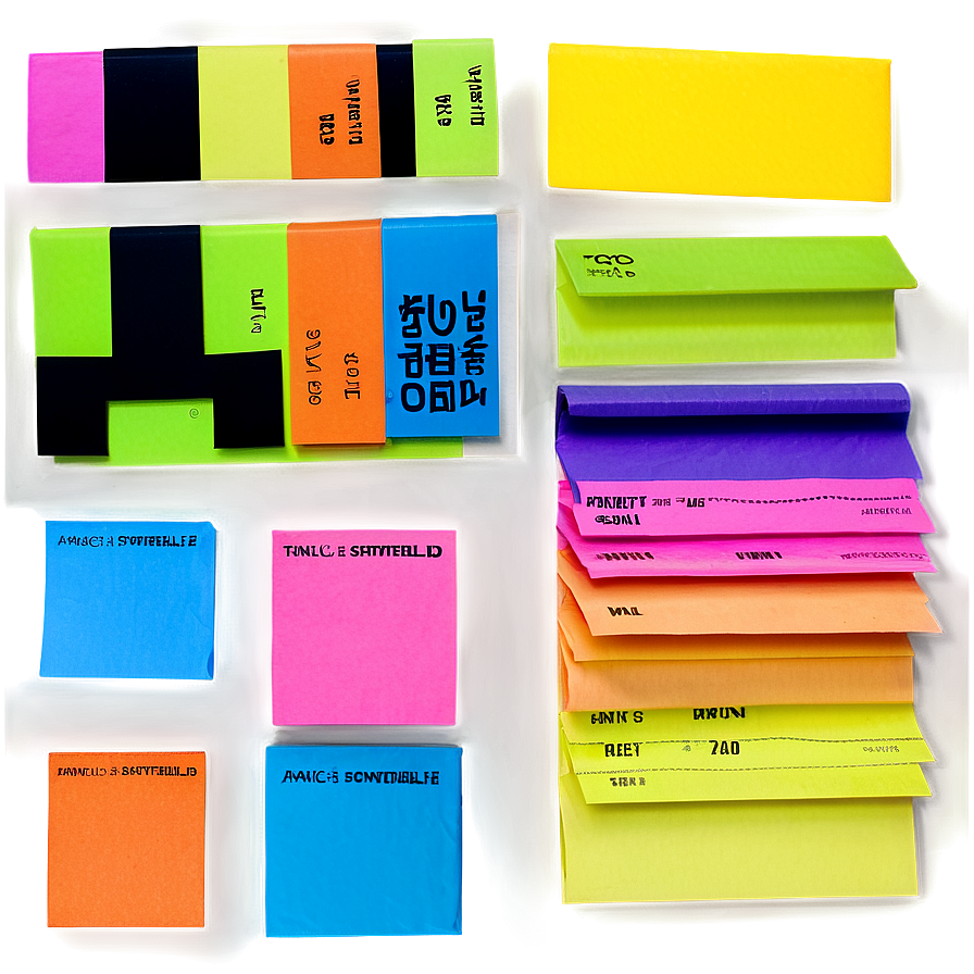 Post-it Note PNG ugo49 PNG image with a transparent background, free high-resolution download