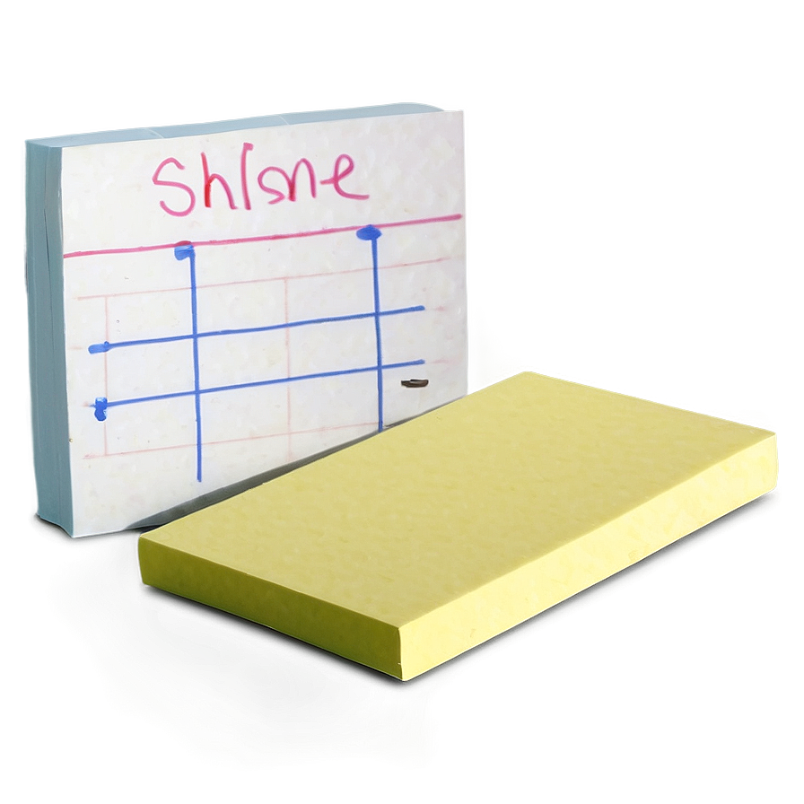 Post It Note With Magnet Png Kaa95