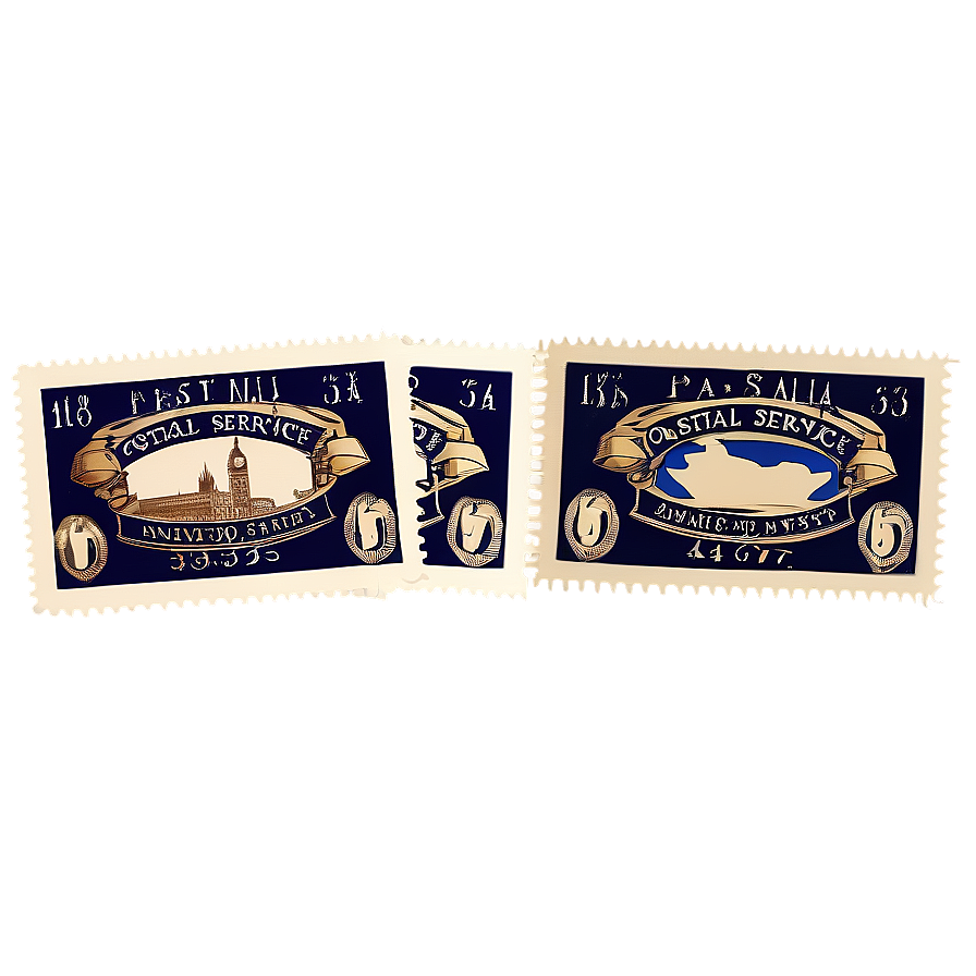 Postal Service Anniversary Postage Stamp Png Wpa