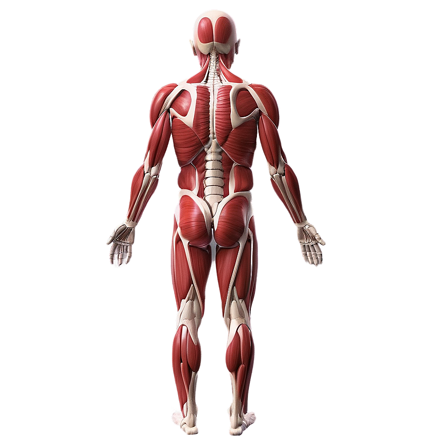 Posterior Muscular System View Png Rpy5