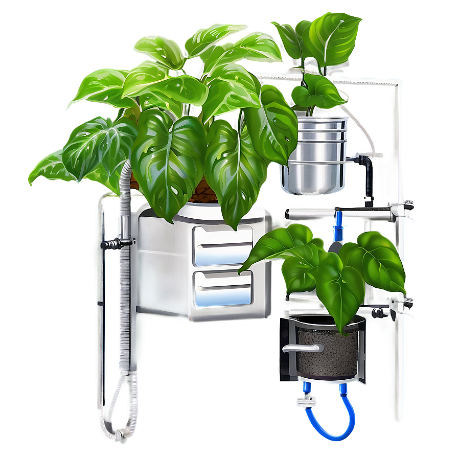 Pothos In Hydroponics Setups Png Jks75