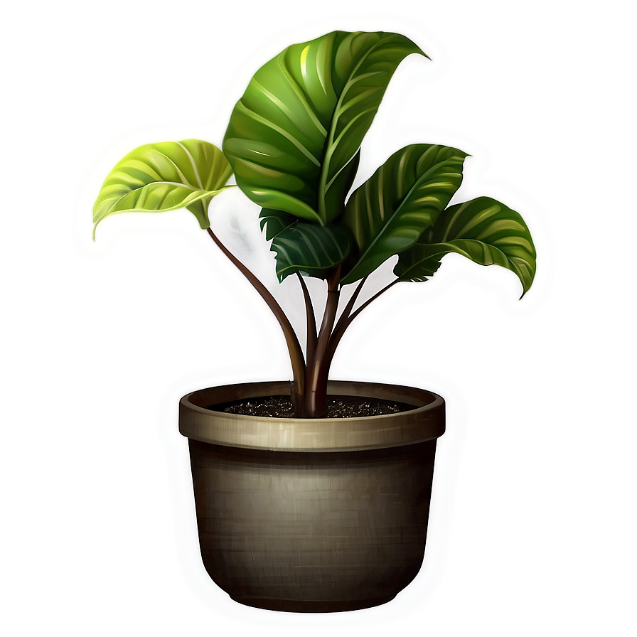 Potted Plant Clipart Png Btv76