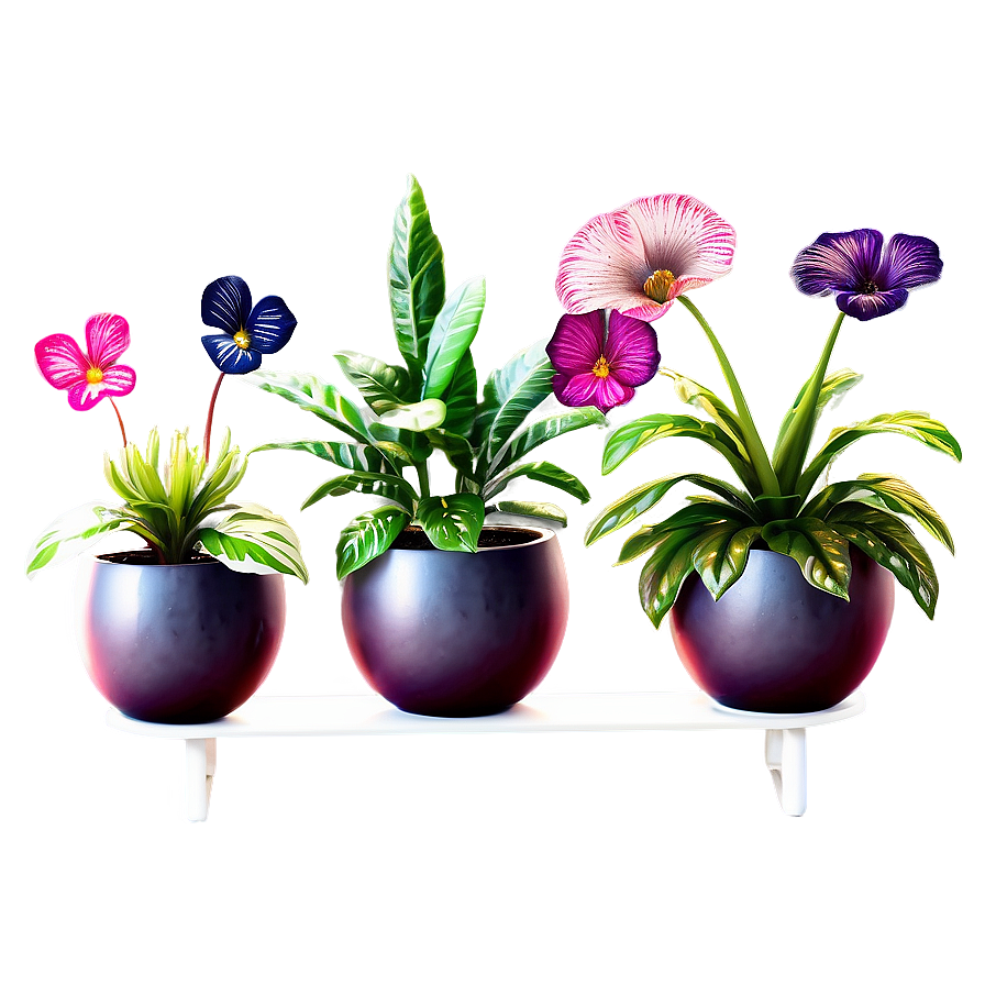 Potted Plant Decoration Ideas PNG whi10 PNG image with a transparent background, free high-resolution download