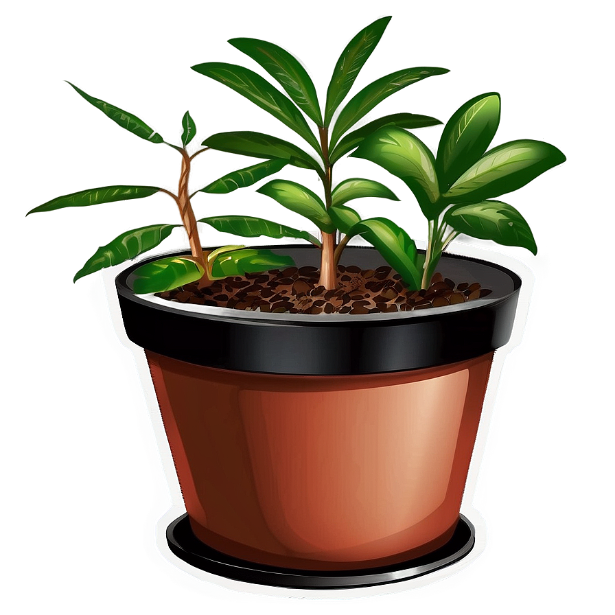 Potted Plant Fertilizers PNG 06122024 896x896 PNG image with a transparent background, free high-resolution download