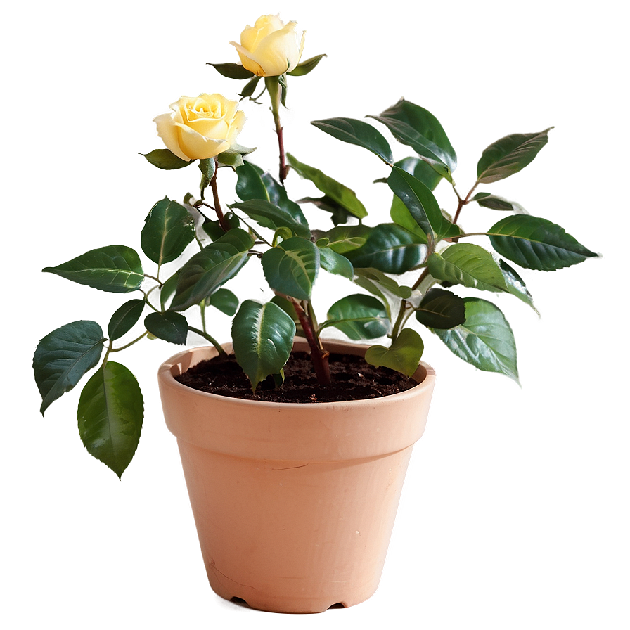 Potted Rose Plants Png 06122024