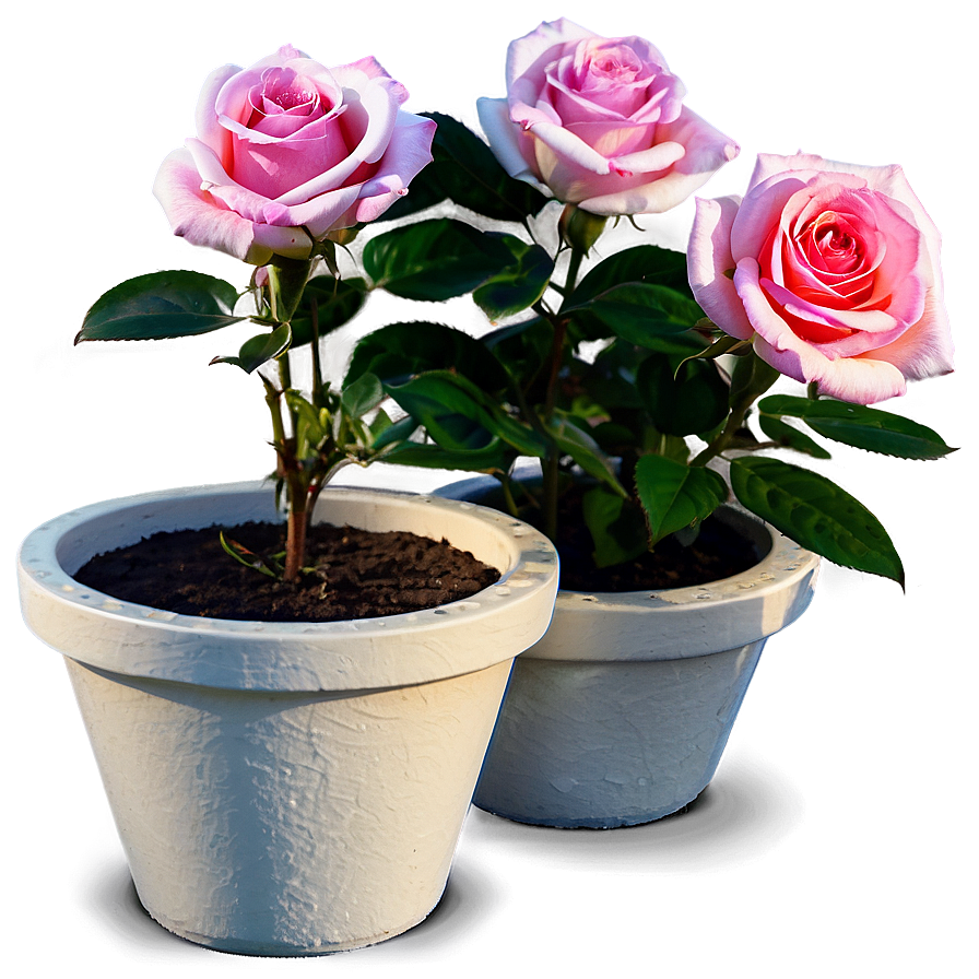 Potted Rose Plants Png 06122024